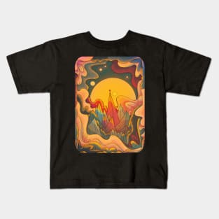 A mystical forest Kids T-Shirt